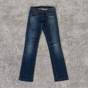 Citizens Of Humanity Ava Stretch Low Waist Straight Leg Jeans Womens Size 25